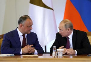 Igor Dodon Vladimir Putin Moldavija Rusija