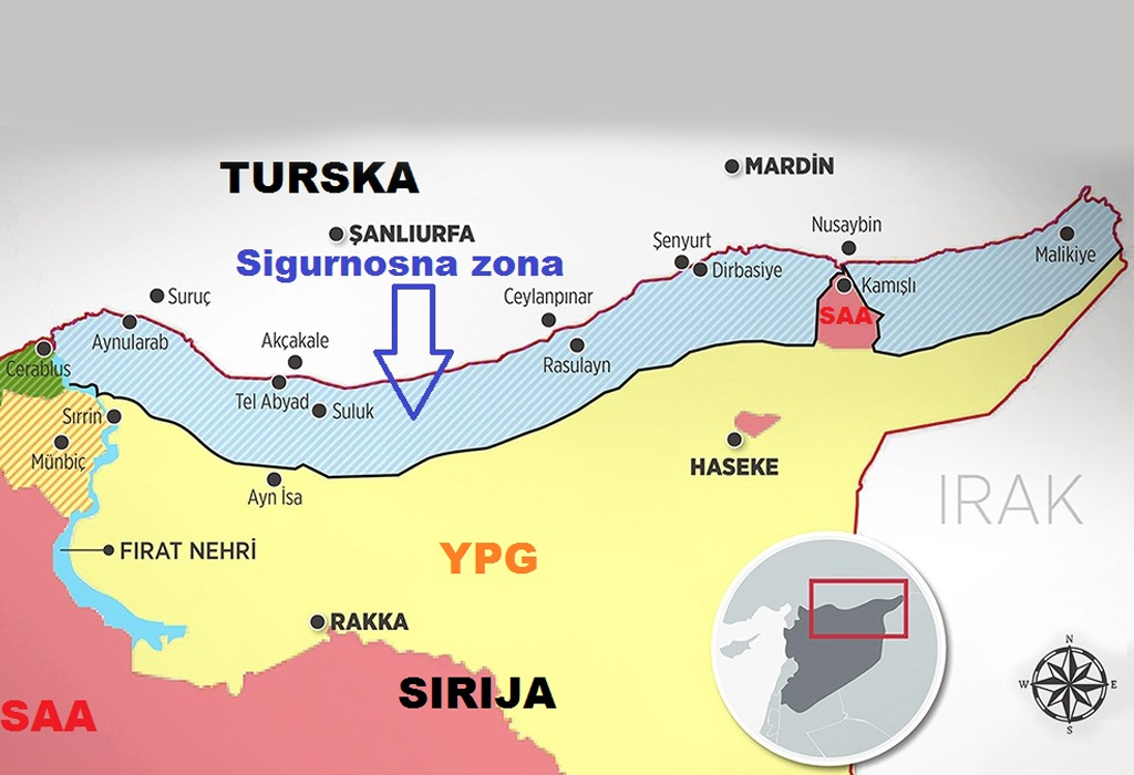 Sigurnosna zona dogovorena između Ankare i Washingtona