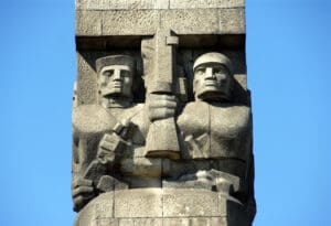 Spomenik Gdanjsk DSR Westerplatte