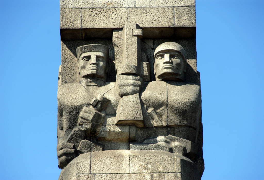 Spomenik Gdanjsk DSR Westerplatte
