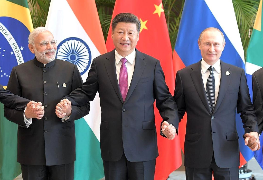 Vladimir Putin, Narendra Modi, Xi Jinping