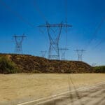 Dalekovod elektro mreža Los Angeles California