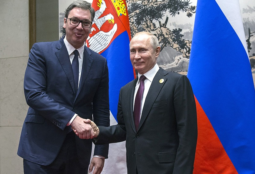 Aleksandar Vučić Vladimir Putin