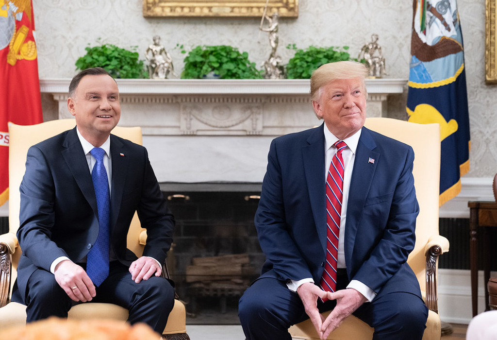 Andzej Duda i Donald Trump