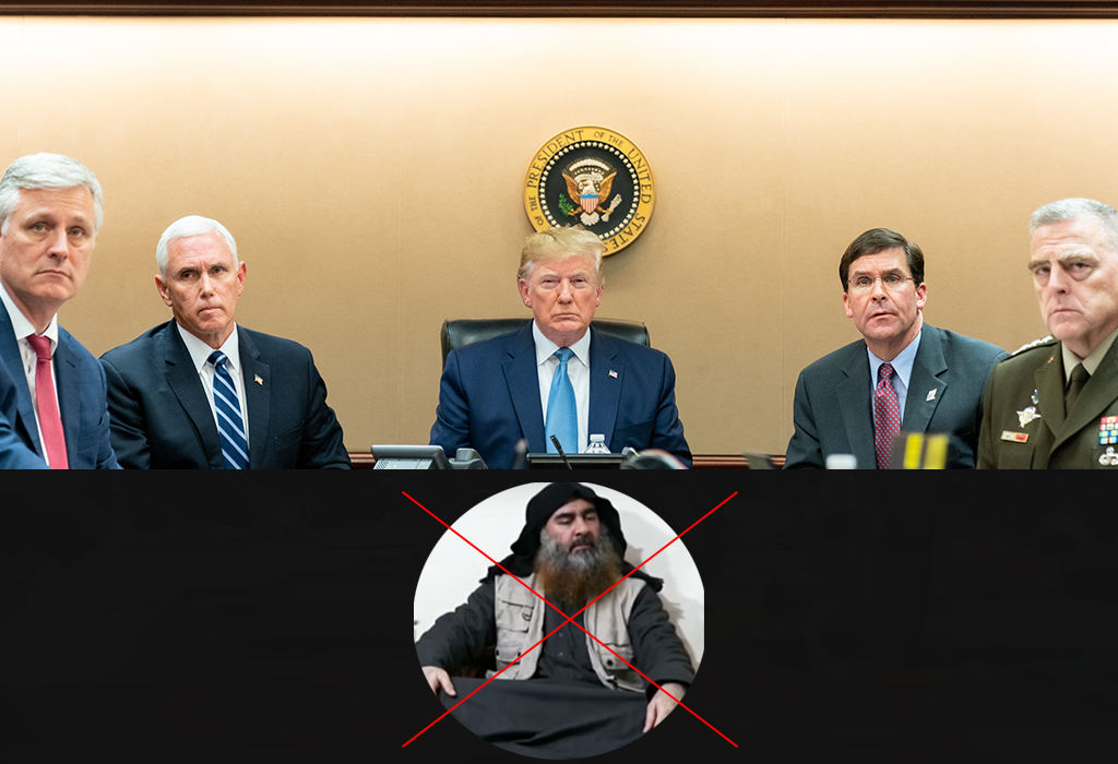 Donald Trump Abu Bakr Al-Baghdadi