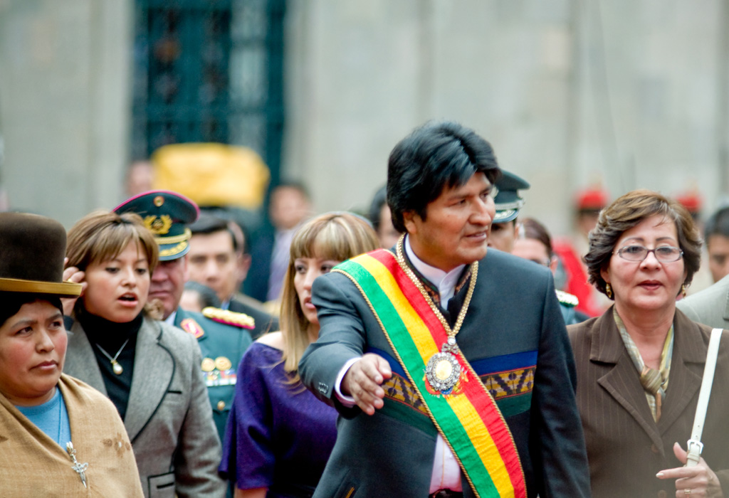 Evo Morales Bolivija
