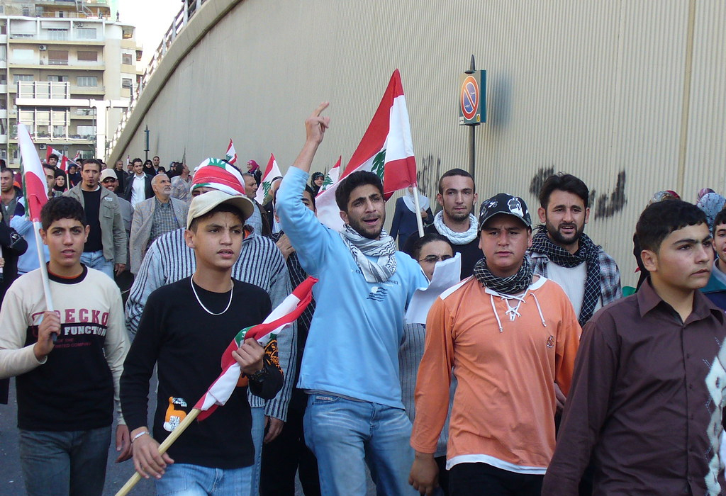 Libanonski prosvjednici