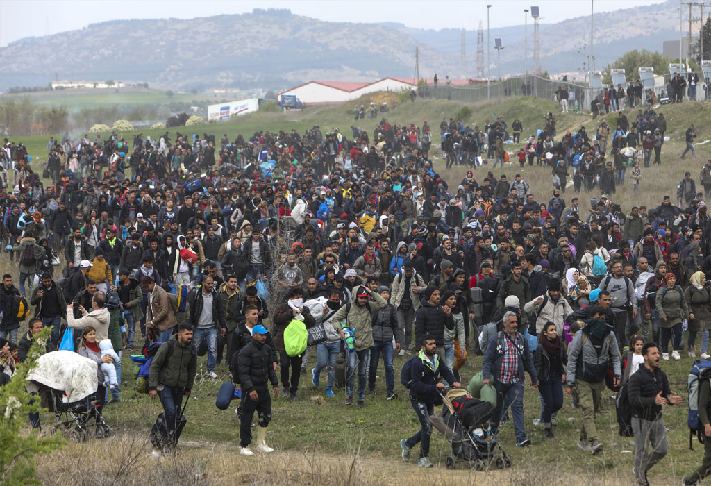 Migranti na polju