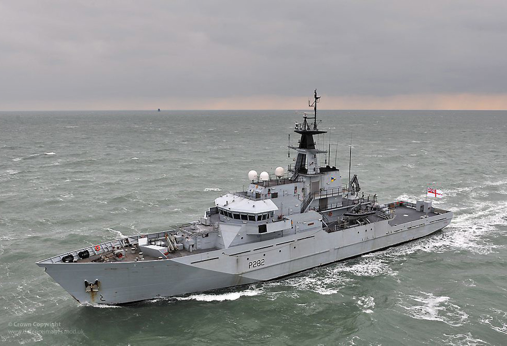 Patrolni brod HMS Mersey klasa River britanska mornarica