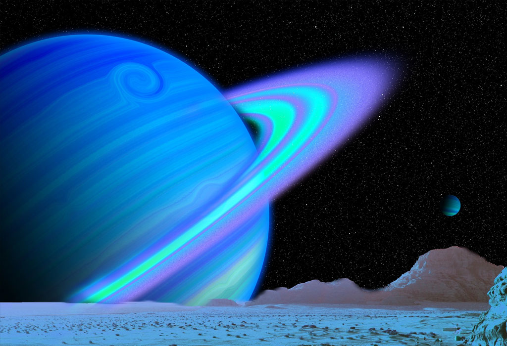 Saturn - ilustracija