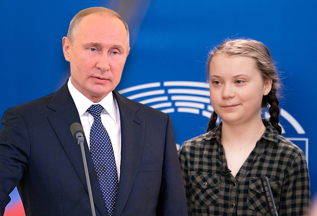 Vladimir Putin, Greta Thunberg