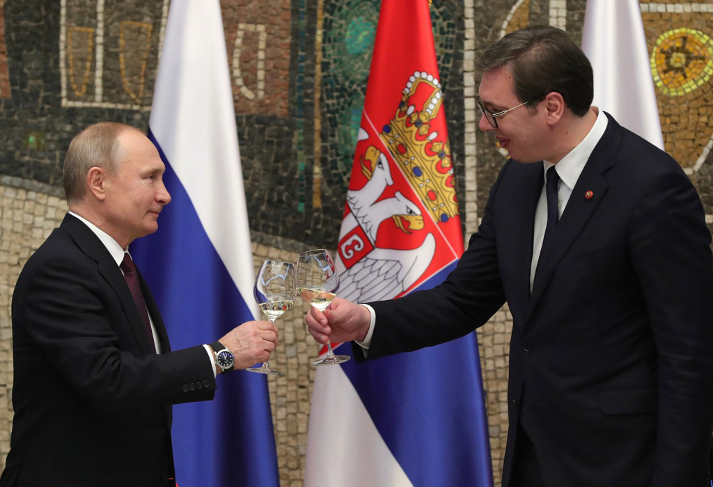 Vladimir Putin i Aleksandar Vučić