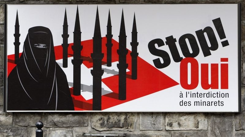 Kampanja za referendum protiv minareta u Švicarskoj