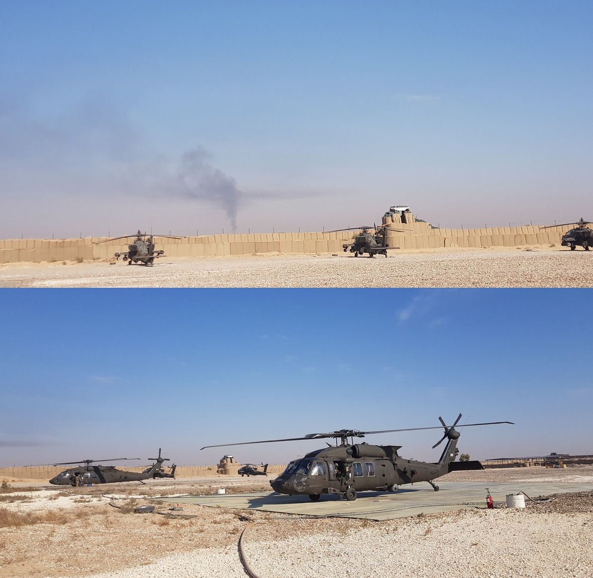 Američki helikopteri u naftnim poljima Omar