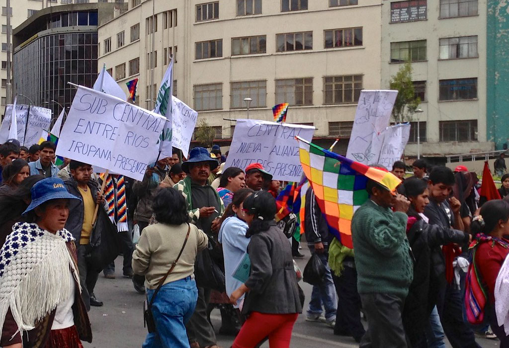 Bolivija protesti