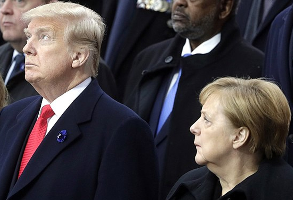 Donald Trump - Angela Merkel