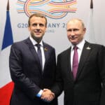 Emmanuel Macron - Vladimir Putin