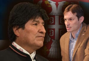 Evo Morales i-Srđa Popović