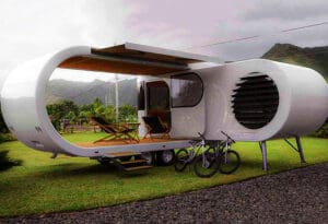 Futuristička kamp kućica