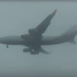 IL-96 - Spuštanje pod maglom