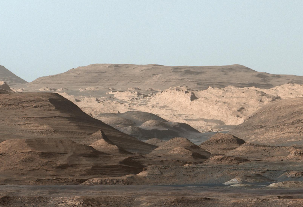 NASA: Mars - Sharp brda