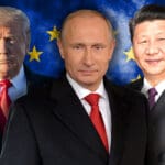Trio - Donald Trump - Vladimir Putin - Xi Jinping