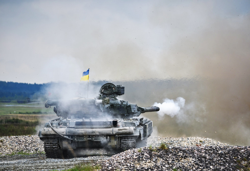 Ukrajina tenk T-64BM