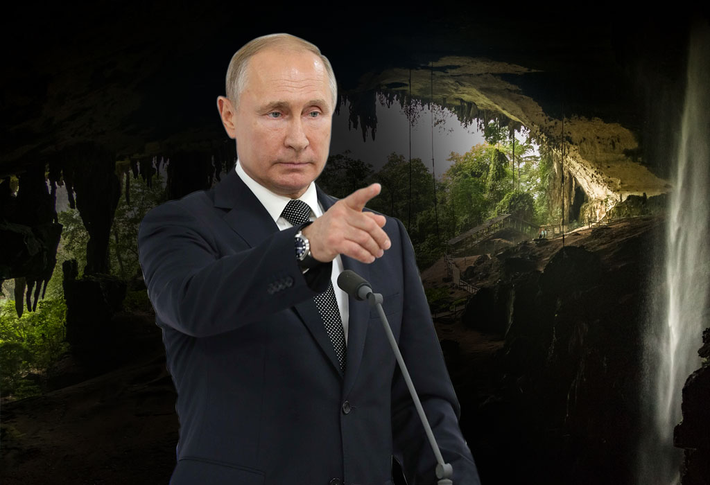 Vladimir-Putin u pećini