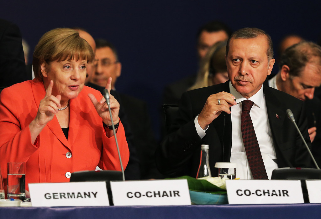 Angela Merkel Recep Erdogan