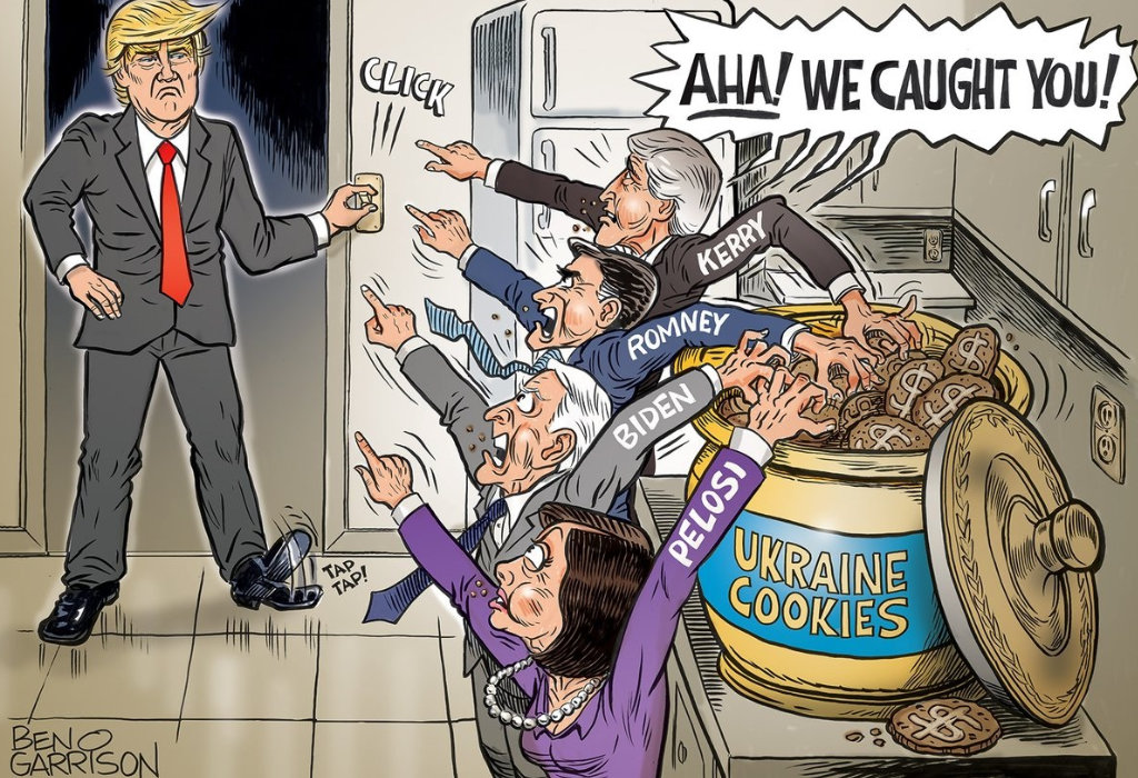 Karikatura na temu Benoa Garrisona