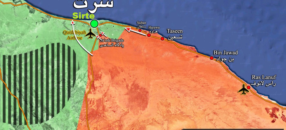 Libija - podrucje Sirte