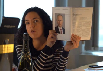 Manon Aubry - Vladimir Putin