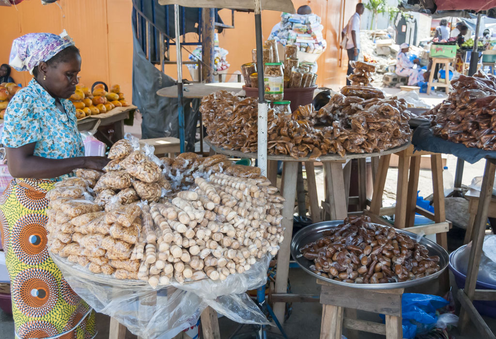 Obala bjelokosti - tržnica