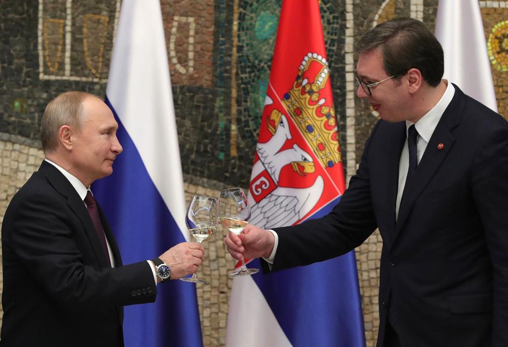 Vladimir Putin Aleksandar Vucic