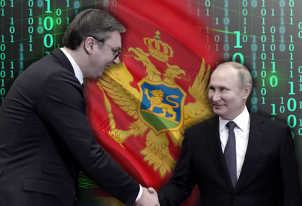 Aleksandar Vučić i Vladimir Putin - Crna Gora - Cyber napadi