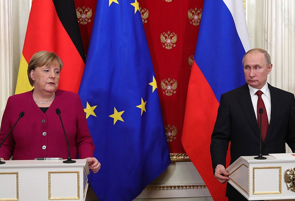 Angela Merkel Vladimir Putin