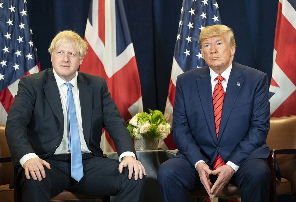 Boris Johnson - Donald Trump