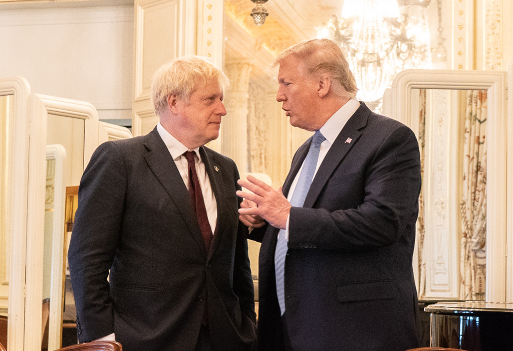 Boris Johnson - Donald Trump