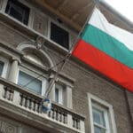 Bugarska zastava - bugarsko veleposlanstvo u washingtonu