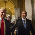 Donald Trump Barac Obama