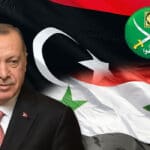 Erdogan - zastava libija - sirija - muslimansko bratstvo
