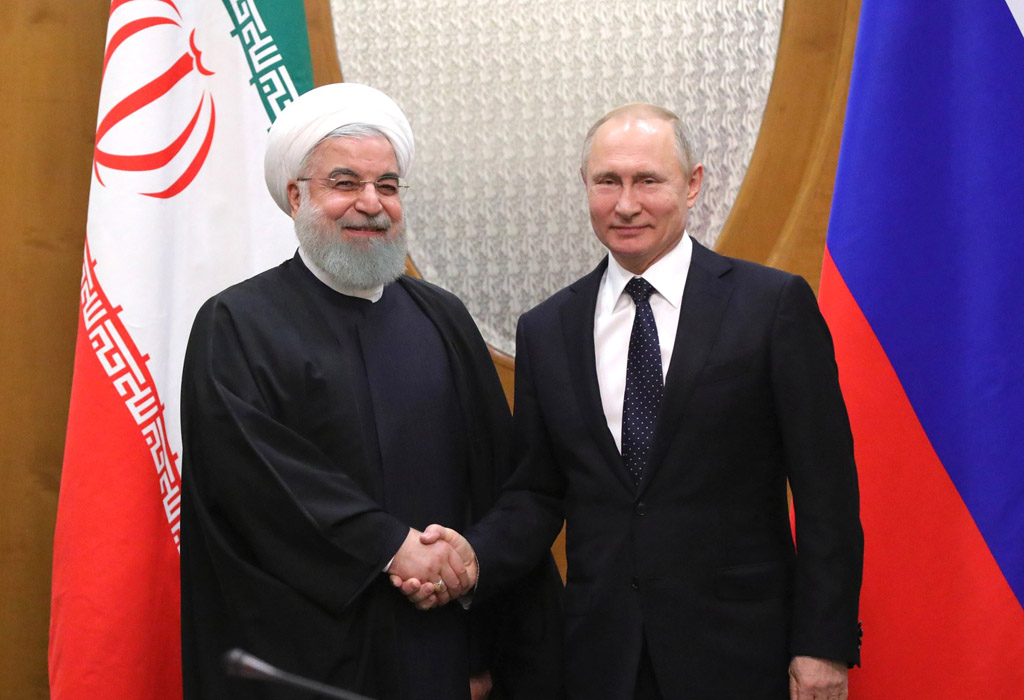 Hassan Rouhani i Vladimir Putin