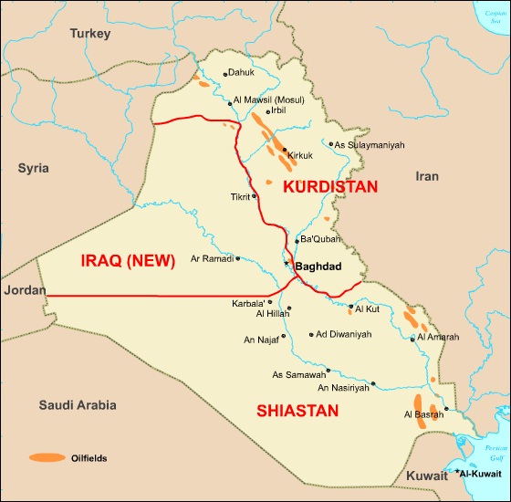 Plan podjele Iraka prema Bidenu i Cheneyu