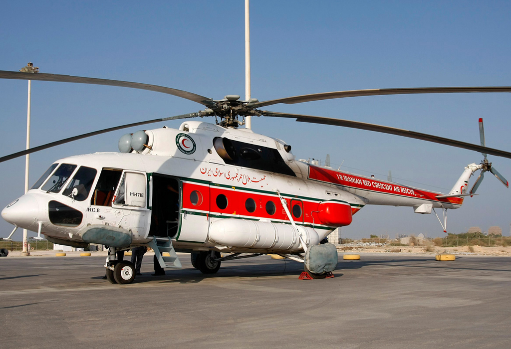 Mi-17MD Iranski crfveni polumjesec