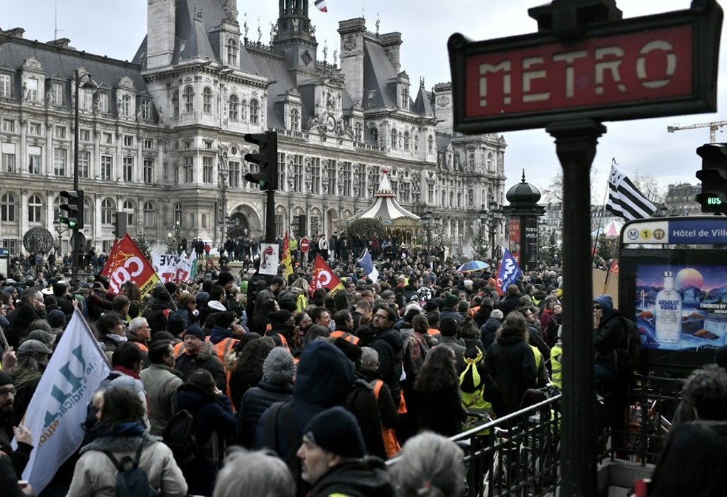 Pariz- strajk - prosvjed
