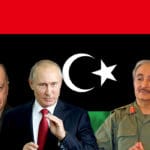 Recep Tayyip Erdogan - Vladimir Putin - Khalifa Haftar