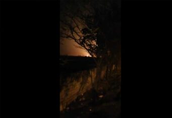 Snimak pada zrakoplova u Teheranu