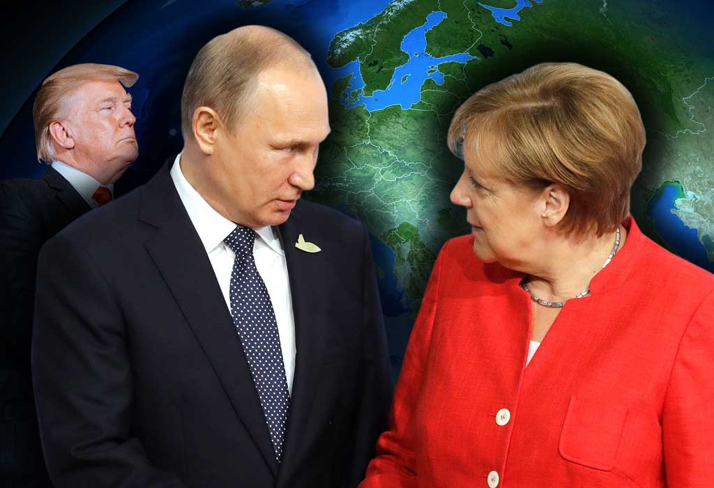 Vladimir Putin i Angela Merkel