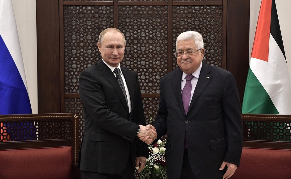 Vladimir Putin i Mahmud Abas u Betlehemu