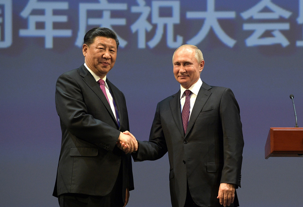 Vladimir Putin i Xi Jinping